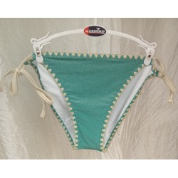 maillot bain vert pailleté, bikini LAGON BLEU? Paloma Gold Emeraude