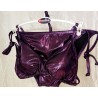 bikini violet métallisé, maillot glamour brillant, Lagon Bleu purple