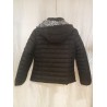 manteau réversible, manteau avec capuche amovible, manteau léopard