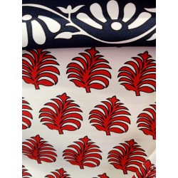 Maillot Lolita Tiki Lagon Bleu – Bikini taille haute rabattable