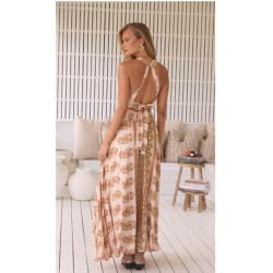 Robe jaase, robe dos nu, dos nu orange, robe orange